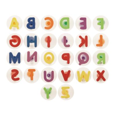 Moosgummi-Stempel "ABC-Großbuchstaben" 26tlg.