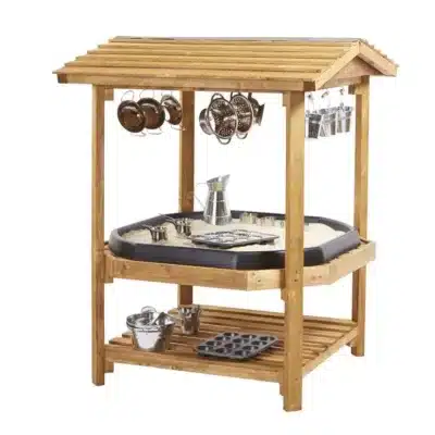Überdachter Ständer aus Holz - „Super Tuff Spot Stand“