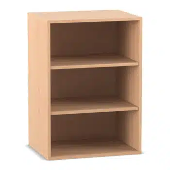 Flexeo® Aufsatzregal, 3 Fächer, Breite 64,1 cm