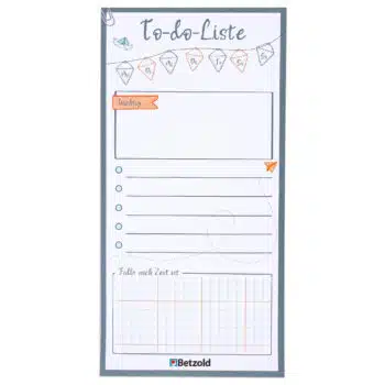 „To-do-Liste“-Abreißblock, 60 Seiten