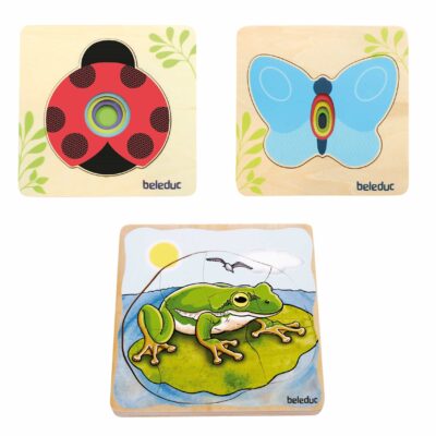 Lagenpuzzle-Set "Kleine Naturentdecker"