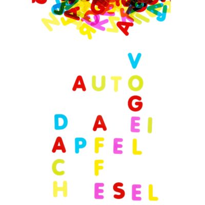 Acrylbuchstaben "S" Grossbuchstaben transparent, 150-tlg.