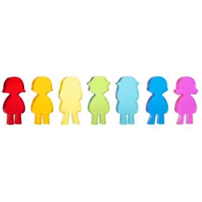 Acrylformen "Kinder" 7tlg.