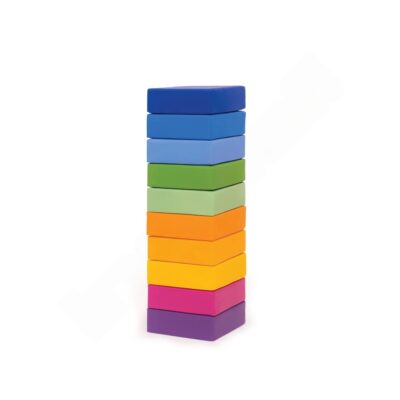 Sitzkissen Regenbogen, quadratisch, Höhe: 10 cm - 10er-Set