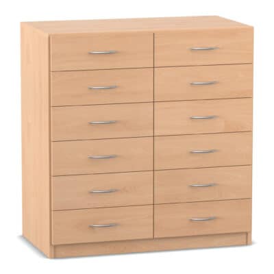 Flexeo® Schrank, 12 kleine Schubladen, Breite 94,4 cm