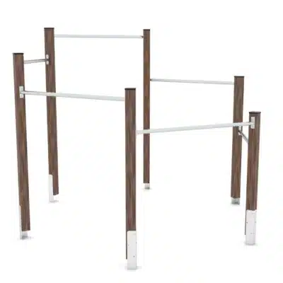 Reckstange mit 6 Turnstangen - CLIMBOO WD1487