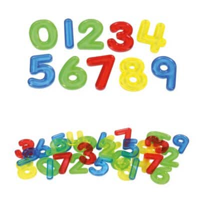 Transparente Zahlen 30 Stück