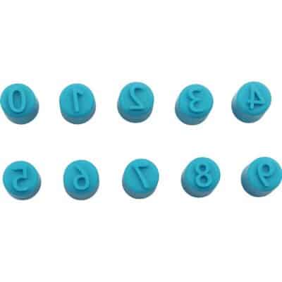 Fingerstempel Zahlen 0-9