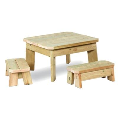 Tisch- und Bankset für Kinder