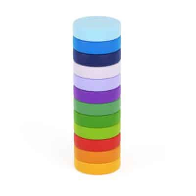 Sitzkissen-Set Rund "Happy Seat", Höhe: 8 cm, 10 Stück